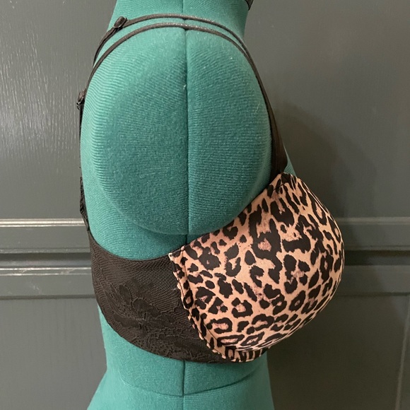 Victoria’s Secret Leopard Print Racer Back Push-Up Bra 34DDD - Picture 5 of 12